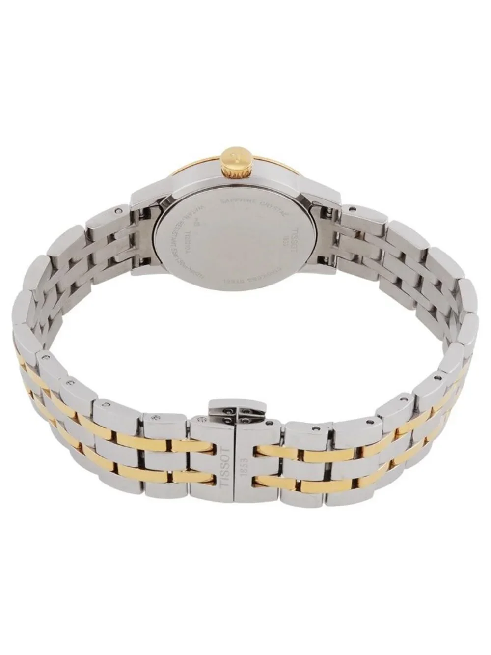 NWT Tissot Classic Dream Quartz Silver Dial Two-Tone Ladies Watch
